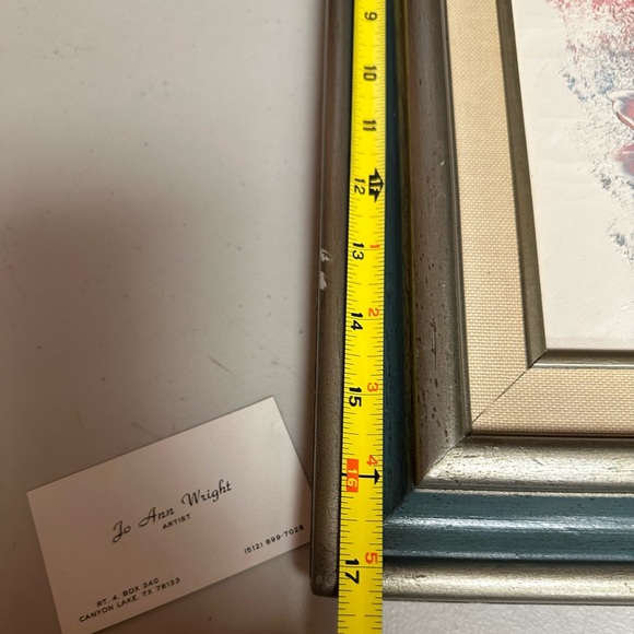 Vintage Signed Framed Art Original Oil painting on canvas - Picture 10 of 12